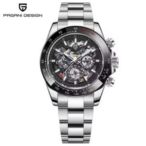 PAGANI DESIGN 40MM Rainbow Bezel Mechanical Watch